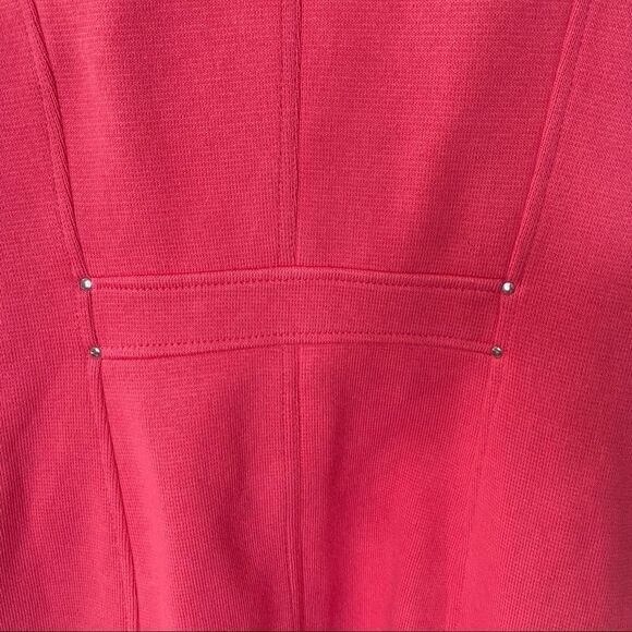 INC Women’s Asymmetrical Zip Coat Sz L - Picture 8 of 9